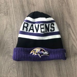 Baltimore ravens skull cap